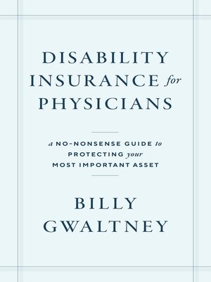 cover image of Disability Insurance for Physicians